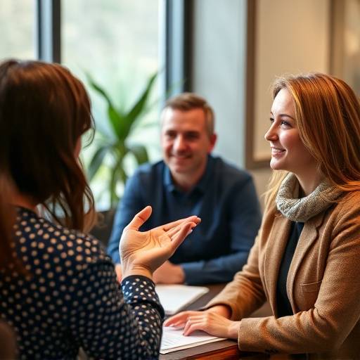 Immagine di una persona che riceve feedback positivo durante una sessione di coaching