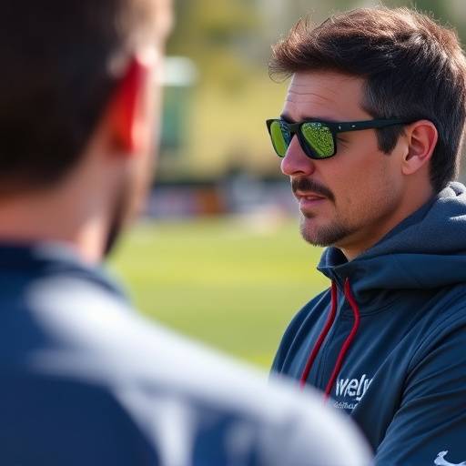 Immagine di una persona che riflette durante una sessione di coaching all'aperto