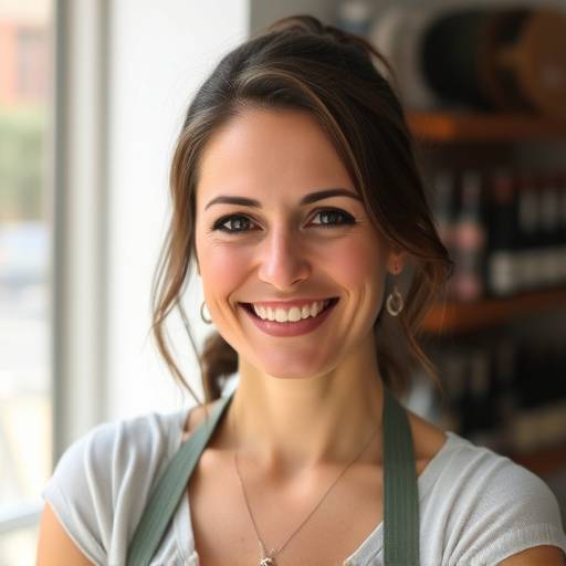 Ritratto di Federica Ricci, proprietaria di una piccola impresa